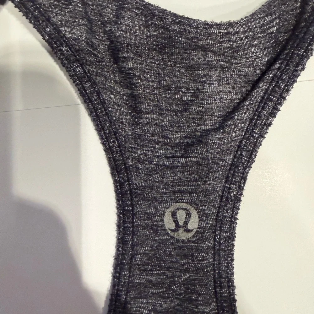 Lululemon Athletica Charcoal Tank Top